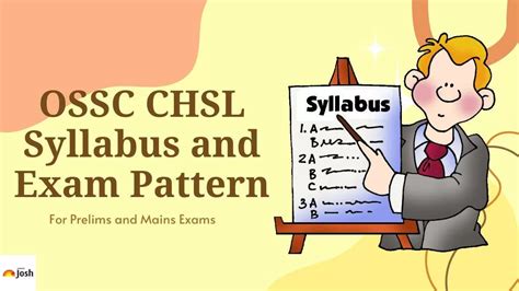 OSSC CHSL Syllabus 2025 and Exam Pattern, Download Syllabus PDF