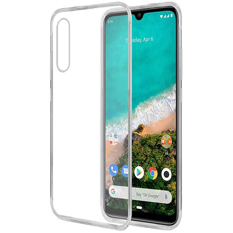 Casotec Soft TPU Back Case Cover for Xiaomi Mi A3 - Clear