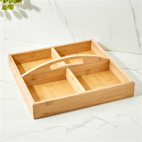 Buy Spinel Perennial Bamboo Serving Tray - 28x5cm from Home Centre at ...