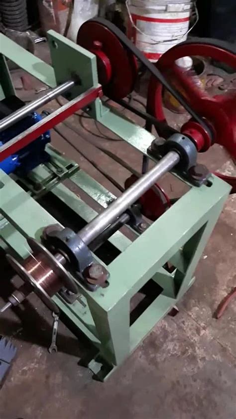 Wire Winding Machine - Automatic Mild steel Wire Winding Machine ...