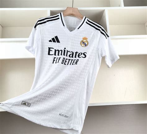 Real Madrid Latest Home Football Jersey-Player Version - Season 2024-2 ...