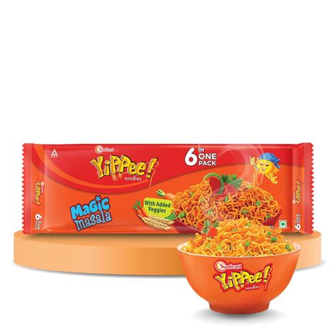 Sunfeast YiPPee! Magic Masala, Long, Non-Sticky Instant Noodles | With ...