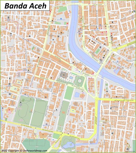 Banda Aceh Map | Indonesia | Discover Banda Aceh with Detailed Maps