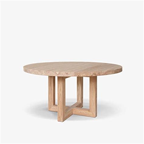 DNR System Wood Center Table (3x3 ft_Brown) : Amazon.in: Home & Kitchen
