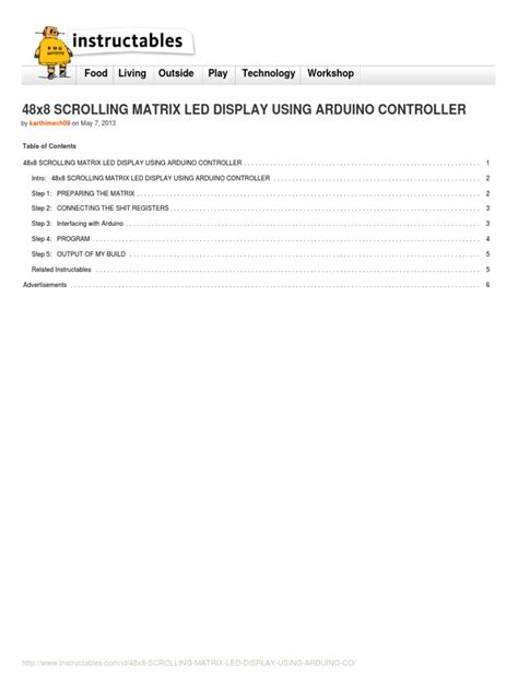 Image result for Scrolling Text LED Matrix Arduino Code