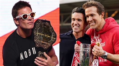 Ryan Reynolds, Rob Mac & Tom Brady get the good news! Wrexham ...