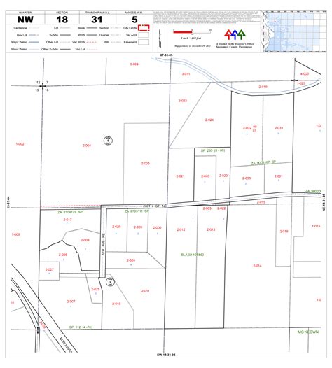 Snohomish County, WA Assessor Maps Selection