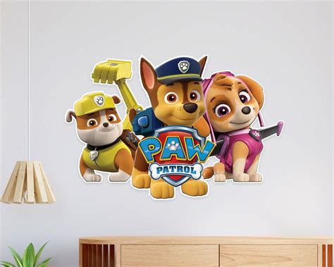 Paw Patrol Theme All Characters Combined Cutout | Birthday Party Items ...