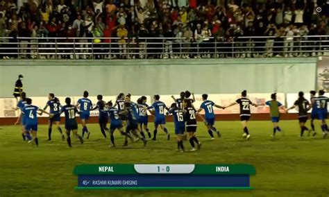 SAFF Women's Championship 2022: Nepal beats India 1-0 - Updates, Scores ...