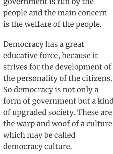 essay on democracy - Brainly.in