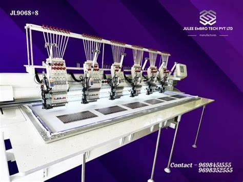 Six Head Embroidery Machine - Computerised Embroidery Machine 6 Head ...