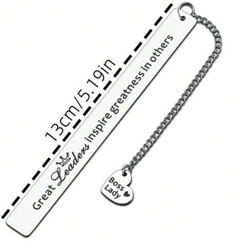 Marcapáginas De Acero Inoxidable, Regalo Inspirador Delgado Y Exquisito ...