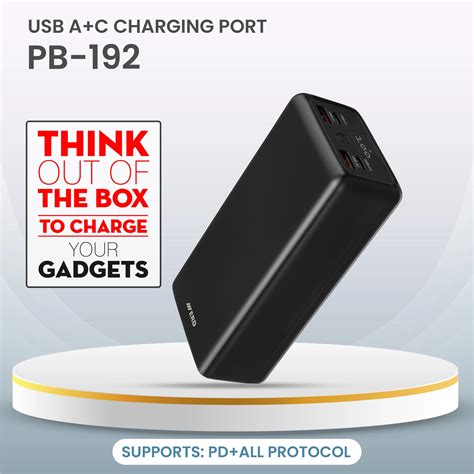 ERD PB-192 Power Bank 30000mAh 25W Fast Charger | Buy Online India