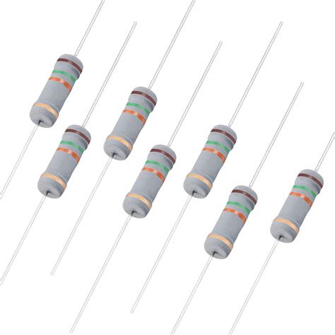 Uxcell 200pcs 15k Ohm Resistor 2w 5 Tolerance Carbon Film | Desertcart ...