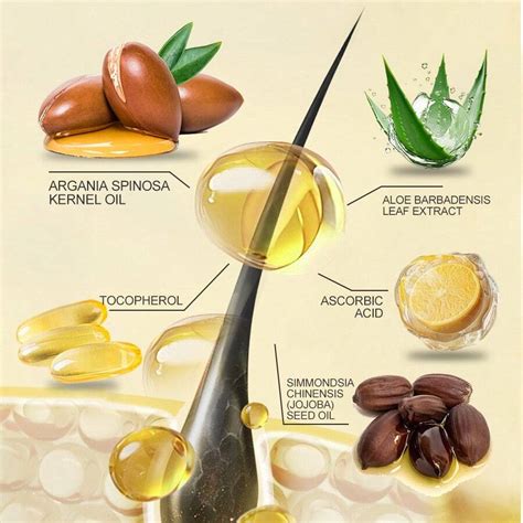 eelhoe 30 Peças Cápsulas de Essência de Cuidados com os Cabelos com ...