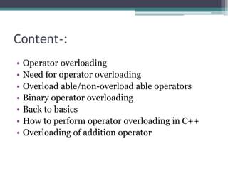 Image result for How Does Binary Operator Overloading Work