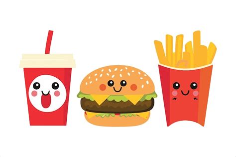 Fast food vector illustration burger snack sandwich vector illustration ...