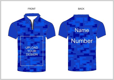 Dryfit Mandarin Collar Jersey Designs and Templates