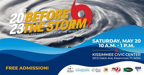 2023 Before the Storm, Kissimmee Civic Centre, 20 May 2023 | AllEvents.in
