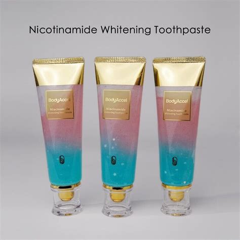 Bodyaccel Body Accel -Niacinamide Whitening Toothpaste ~ 100 India | Ubuy
