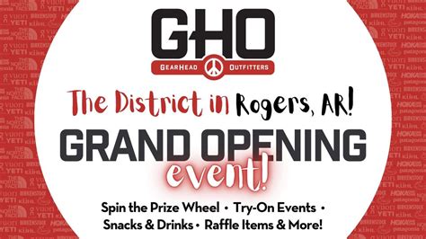 GRAND OPENING | The District in Rogers , 4886 West Pauline Whitaker ...