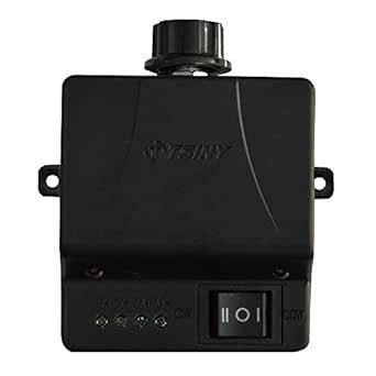 BEMONOC Mini PWM DC Motor Speed Controller 12-24 Voltage 240 Watt ...