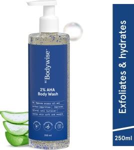 Be Bodywise 2% AHA BHA Exfoliating Body Wash | 1% Glycolic Acid, 1% ...