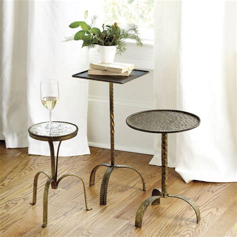 Suzanne Kasler Metal Accent Tables | Metal accent table, Accent table ...