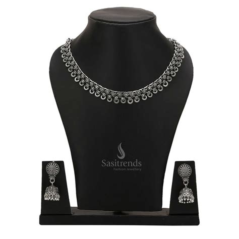 Shop Ethnic Oxidised Jewellery | Sasitrends