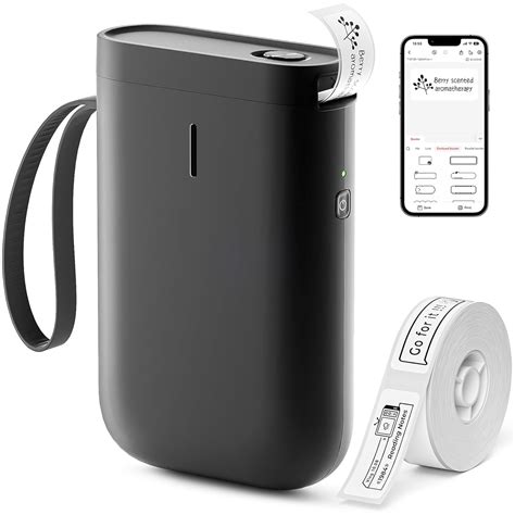 NIIMBOT Label Maker Machine D11 Label Printer Portable Wireless ...