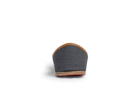 Mogambo Charcoal Denim Base Jutti | Pastels & Pop