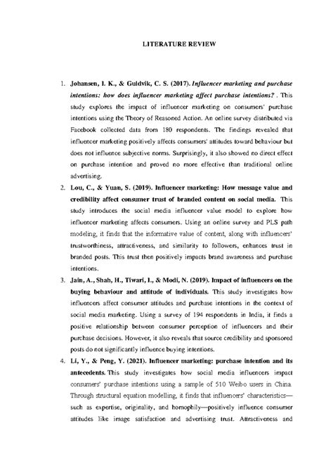 Influencer marketing and its impact on consumer purchase intentions: A ...