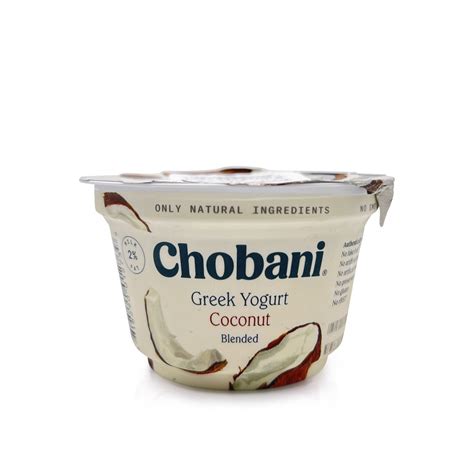Chobani Coconut Greek Yoghurt 150g - Spinneys United Arab Emirates
