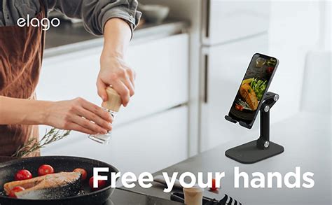 elago M5 Phone Stand – Adjustable Cell Phone Holder for desk Compatible ...