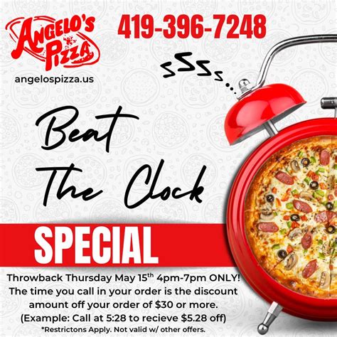 Throwback Thursday - Beat the Clock - 50th Celebration, 211 E Findlay ...