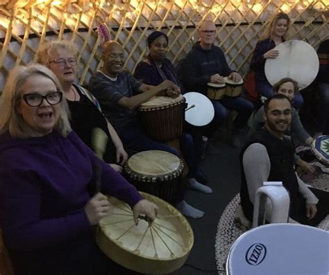 Community Drum Circle & Food Share, Sol Haven New Manor Farm,Harvey ...