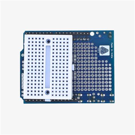 Arduino Uno Prototype Shield with Mini Breadboard (SYB-170 Proto Shied ...