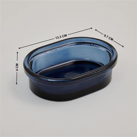 Buy Colour Refresh Essence Kilim Glass Soap Dish from Home Centre at ...