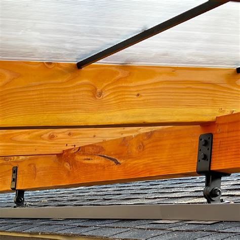 Patio Roof Riser LO-PRO Beam Mount | Patio Roof Riser | Patio roof ...