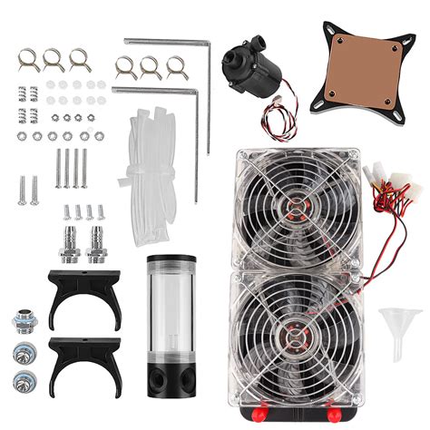 Buy DIY Liquid Cooling Set, PC Water Cooling Kit GPU Water Cooled Head ...