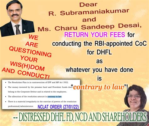 An Open Letter to Two Public Servants: Mr. R Subramaniakumar and Mrs ...