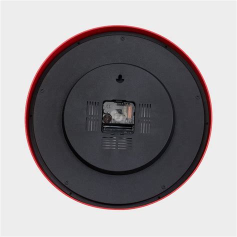 Buy Happiness Red Printed Wall Clock - 32 cm from Home Centre at just ...