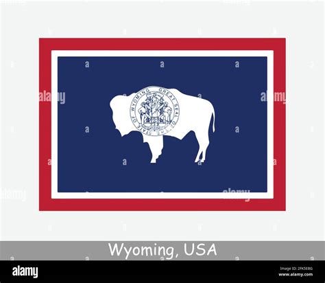 Wyoming state seal Stock Vector Images - Alamy