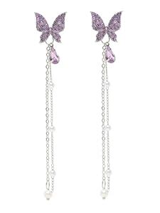 YouBella Fashion Jewellery Celebrity Inspired Stylish Butterfly Dangler ...