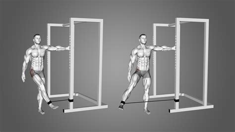 Standing Hip Abduction With Band