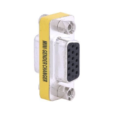 Becom VGA 15 pin Female to VGA 15 pin Female Adapter Convertor (Mini ...