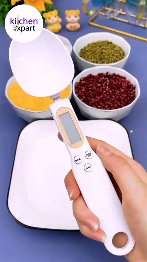 JOYIT Digital Spoon Scale 500g/0.1g - Stainless Steel Food Measuring Scale, Small Baking Scale ...