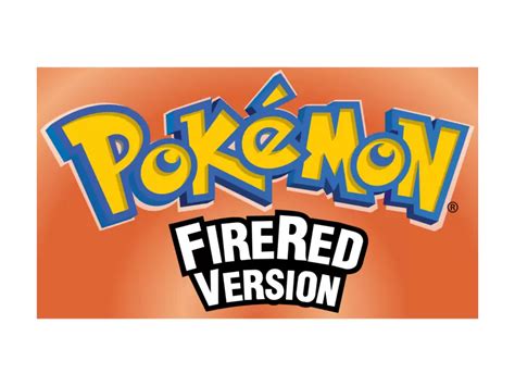 Pokemon FireRed Logo PNG vector in SVG, PDF, AI, CDR format