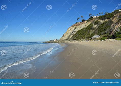 Dana Strand Beach in Dana Point, California. Stock Image - Image of ...