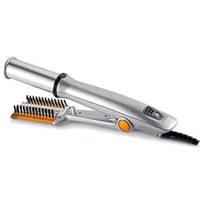 Hair styler Rotating Iron Straightener Cum Curling Iron In Styler Hair ...